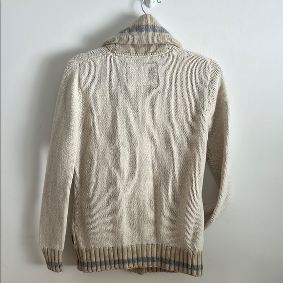 Cozy Cream Shawl Collar Sweater - Picture 3 of 3